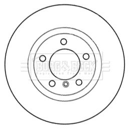 BORG & BECK Тормозной диск BBD6033S